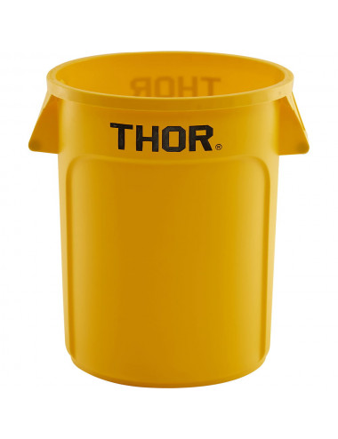 Pojemnik uniwersalny na odpadki Thor żółty V 75 l