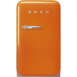 Minibar Smeg  Pomarańczowy (chromowany uchwyt) FAB5ROR5