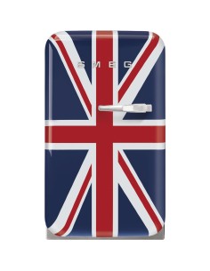 Minibar, flaga brytyjska Smeg  Flaga brytyjska (chromowany uchwyt) FAB5LDUJ5