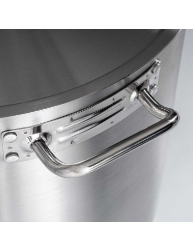 Garnek stalowy do duszenia z pokrywką Ø 360 mm V 11.2 l