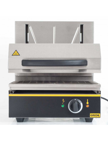 Salamander z ruchomą głowicą W 450 mm P 2.8 kW U 230 V