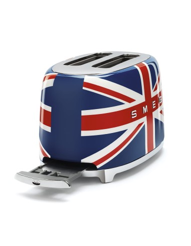 Toster na 2 kromki SMEG flaga brytyjska TSF01UJEU
