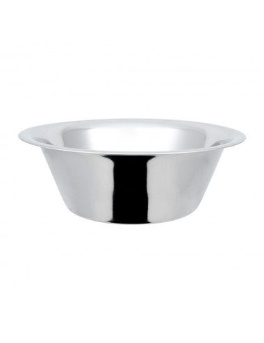 Miska kuchenna z rantem stalowa polerowana Ø 340 mm V 6 l