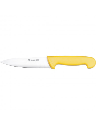 Nóż uniwersalny HACCP żółty L 150 mm