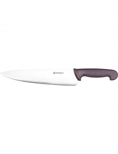 Nóż kuchenny HACCP brązowy L 250 mm