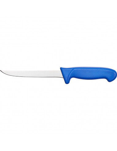 Nóż do oddzielania kościHACCP niebieski L 150 mm