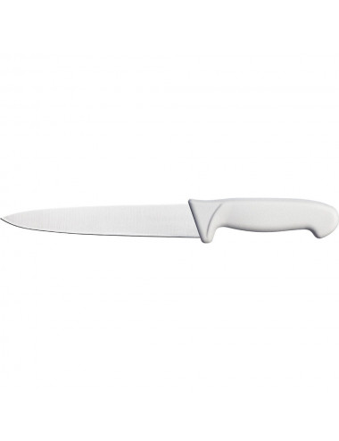 Nóż do krojenia HACCP biały L 180 mm