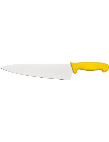 Nóż kucharski HACCP żółty L 260 mm