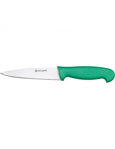Nóż do jarzyn HACCP zielony L 105 mm