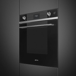 Piekarnik, steamONE, Linea, czarny Smeg  Czarny SO6101S2B3