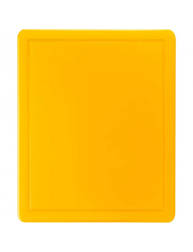 Deska do krojenia żółta HACCP 600x400x18 mm