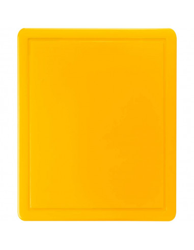 Deska do krojenia żółta HACCP 600x400x18 mm