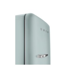 Single door refrigerator, 50's Style, Se Smeg  Sea Salt Green (chromowany uchwyt) FAB28RDSA5