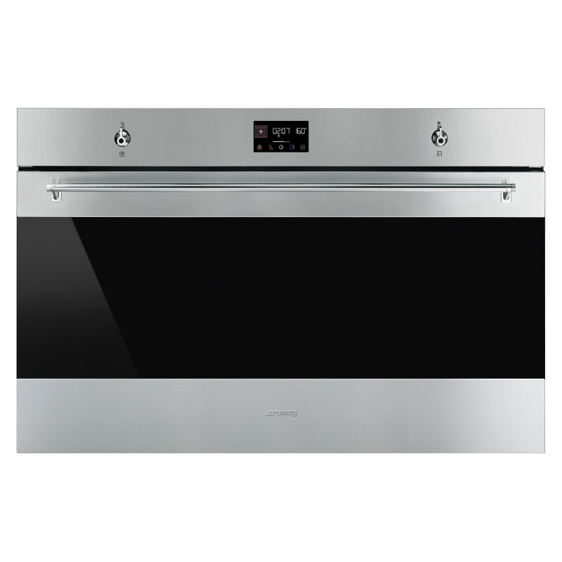 Piekarnik, 90 cm, Classica Smeg  Stal nierdzewna SFP9302TX