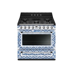 Kuchnia wolnost., 90cm, Victoria, D&G Smeg  Mediterraneo TR90DGME9