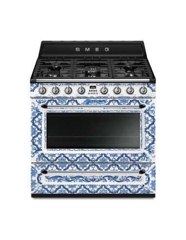 Kuchnia wolnost., 90cm, Victoria, D&G Smeg  Mediterraneo TR90DGME9