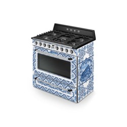 Kuchnia wolnost., 90cm, Victoria, D&G Smeg  Mediterraneo TR90DGME9