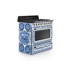 Kuchnia wolnost., 90cm, Victoria, D&G Smeg  Mediterraneo TR90DGME9