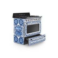 Kuchnia wolnost., 90cm, Victoria, D&G Smeg  Mediterraneo TR90DGME9