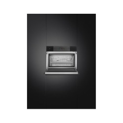 45 cm, Display 04, Linea, Black Smeg  Czarny SBC4104B3