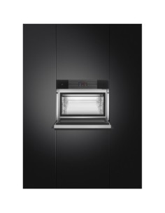 45 cm, Display 04, Linea, Black Smeg  Czarny SBC4104B3