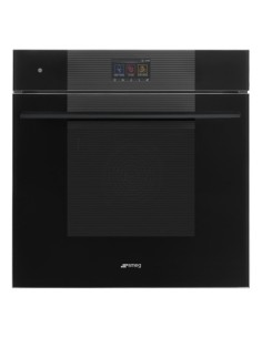 60 steam100pro d04 Linea Black Smeg   SO6104S4PB3