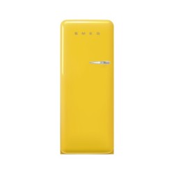     Chłodziarko-zamrażarka wolnostojąca Smeg  Żółty (chromowany uchwyt) FAB28LYW6