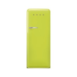     Chłodziarko-zamrażarka wolnostojąca Smeg  Limonkowy (chromowany uchwyt) FAB28RLI6