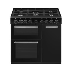 Kuchnia wolnostojąca Smeg  Czarny BG93GMBL