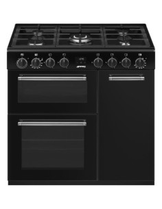 Kuchnia wolnostojąca Smeg  Czarny BG93GMBL