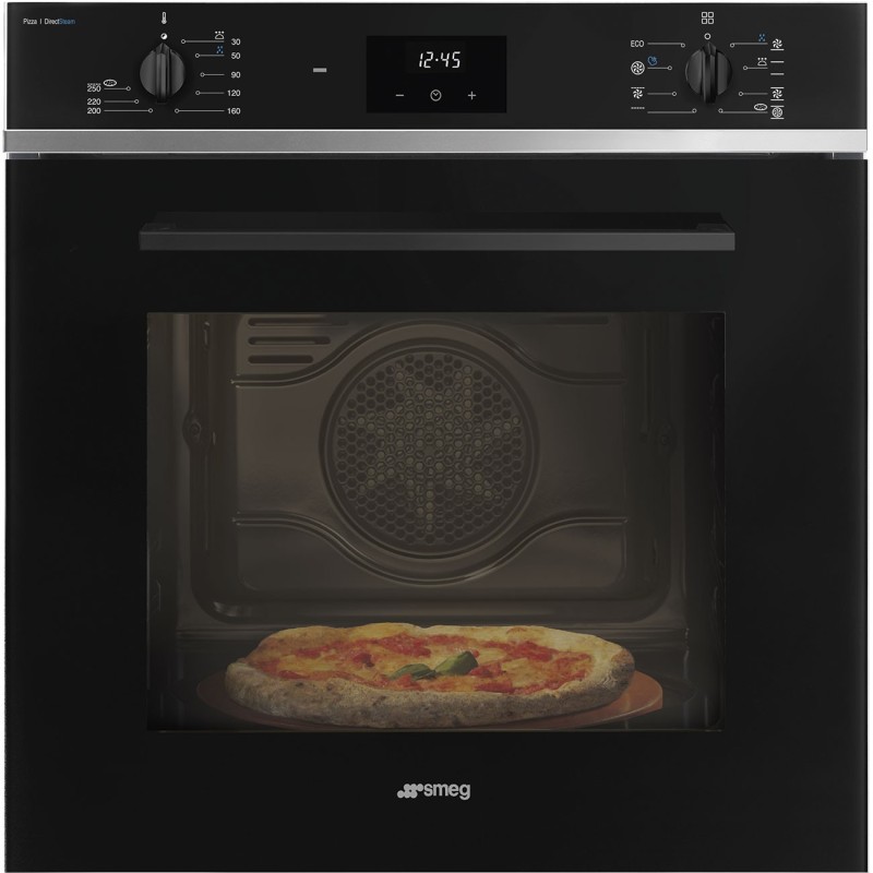 Piekarnik, 60 cm, Selezione, czarny Smeg  Czarny SF6400S1PZB