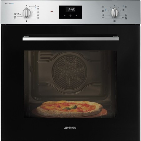 Piekarnik, 60 cm, Selezione, inox/czarny Smeg  Stal nierdzewna SF6400S1PZXN
