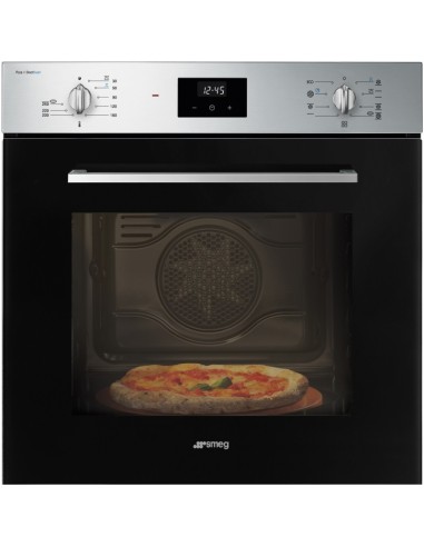 Piekarnik, 60 cm, Selezione, inox/czarny Smeg  Stal nierdzewna SF6400S1PZXN