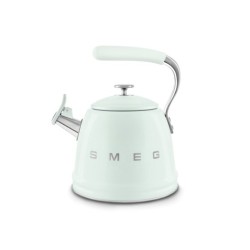 Czajnik z gwizdkiem, pastelowa zieleń Smeg   WKF01PG