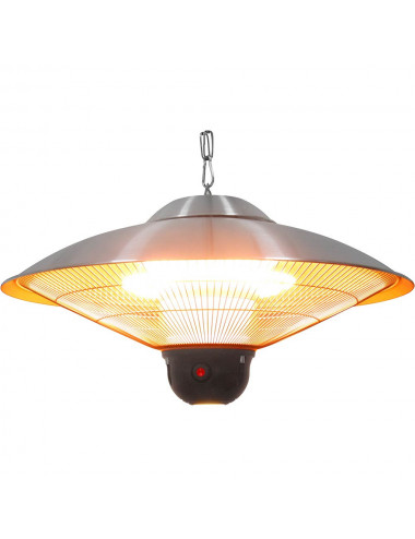 Lampa grzewcza wisząca ze zdalnym sterowaniem i oświetleniem LED P 2.1 kW