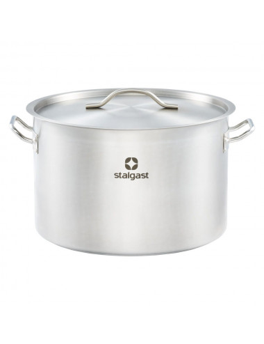 Garnek średni z pokrywką stalowy Ø 450 mm V 57.3 l