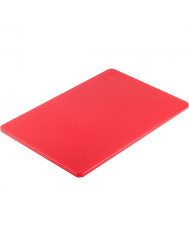 Deska do krojenia czerwona HACCP 450x300 mm