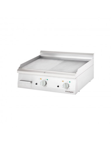 Płyta grillowa elektryczna ryflowana 4 kW