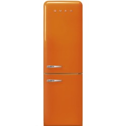 Chłodziarko-zamrażarka Smeg  Pomarańczowy (chromowane uchwyty) FAB32ROR5